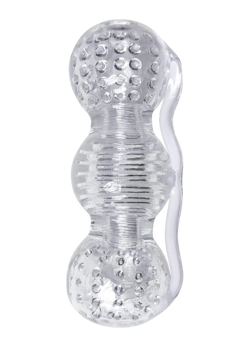 The 9's - Clear Stroke Threeway Masturbator
