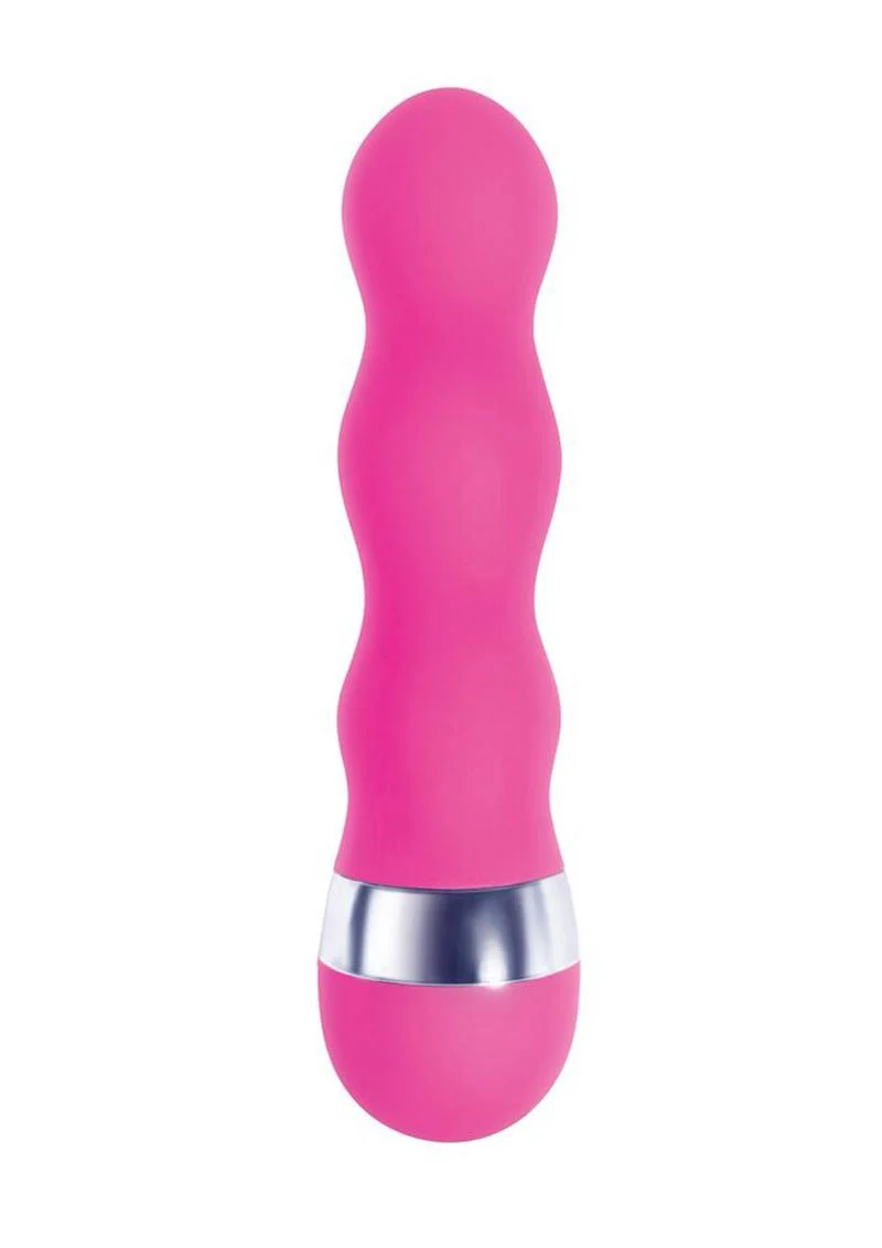 The 9's - Pinkies, Curvy Silicone Mini Vibrator