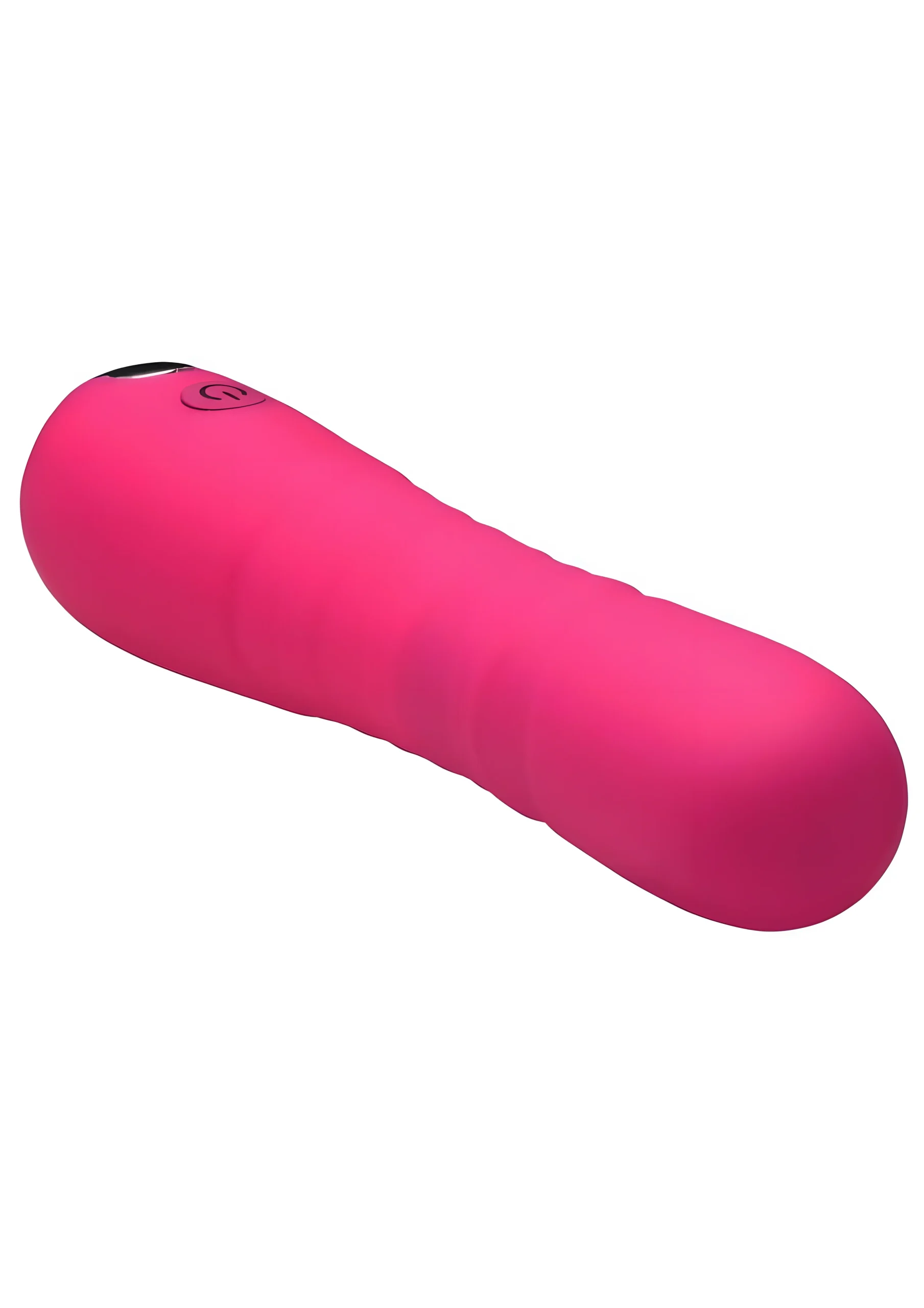 Thrusting Silicone Vibrator Pink