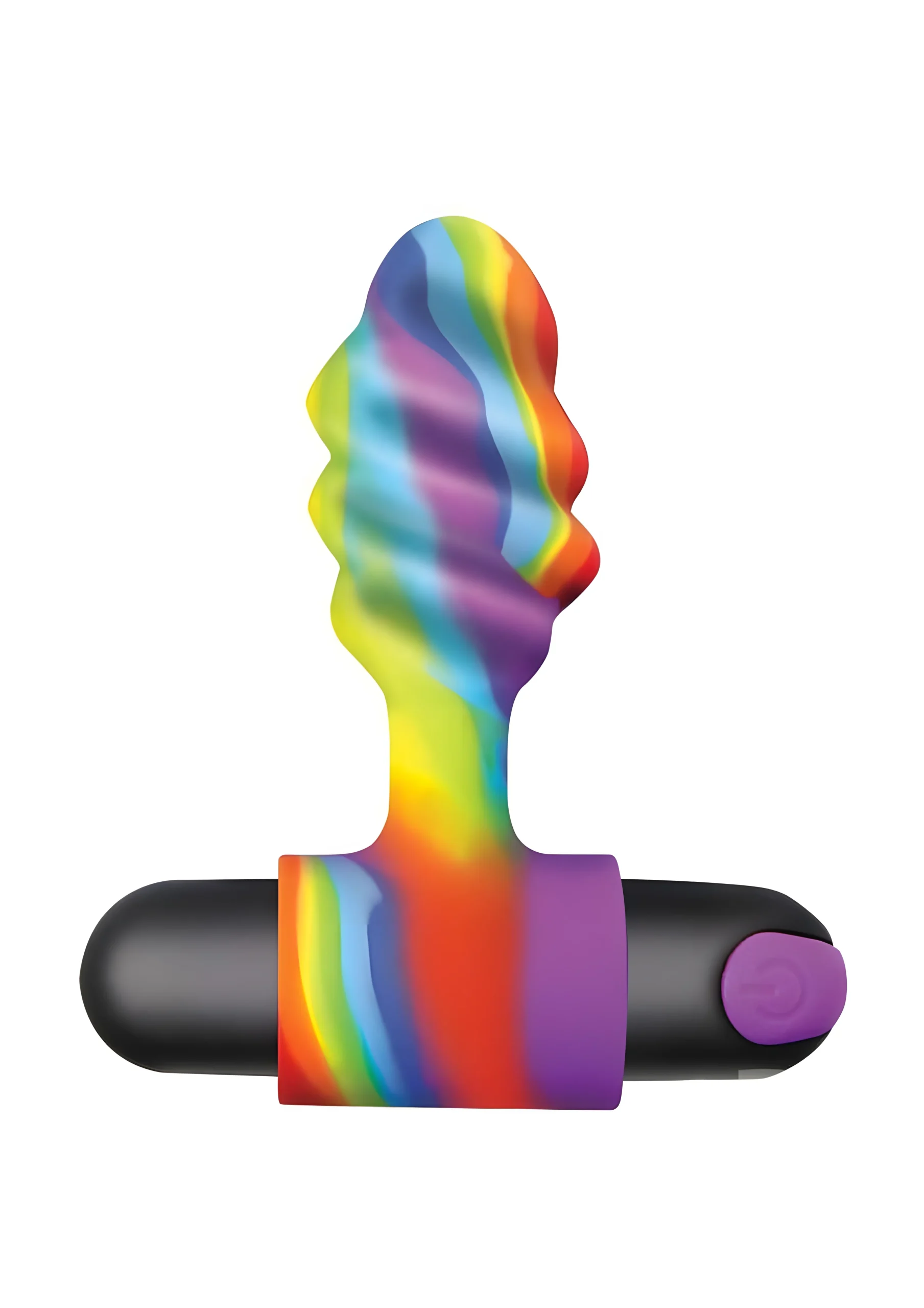 Vibrating Rainbow Plug