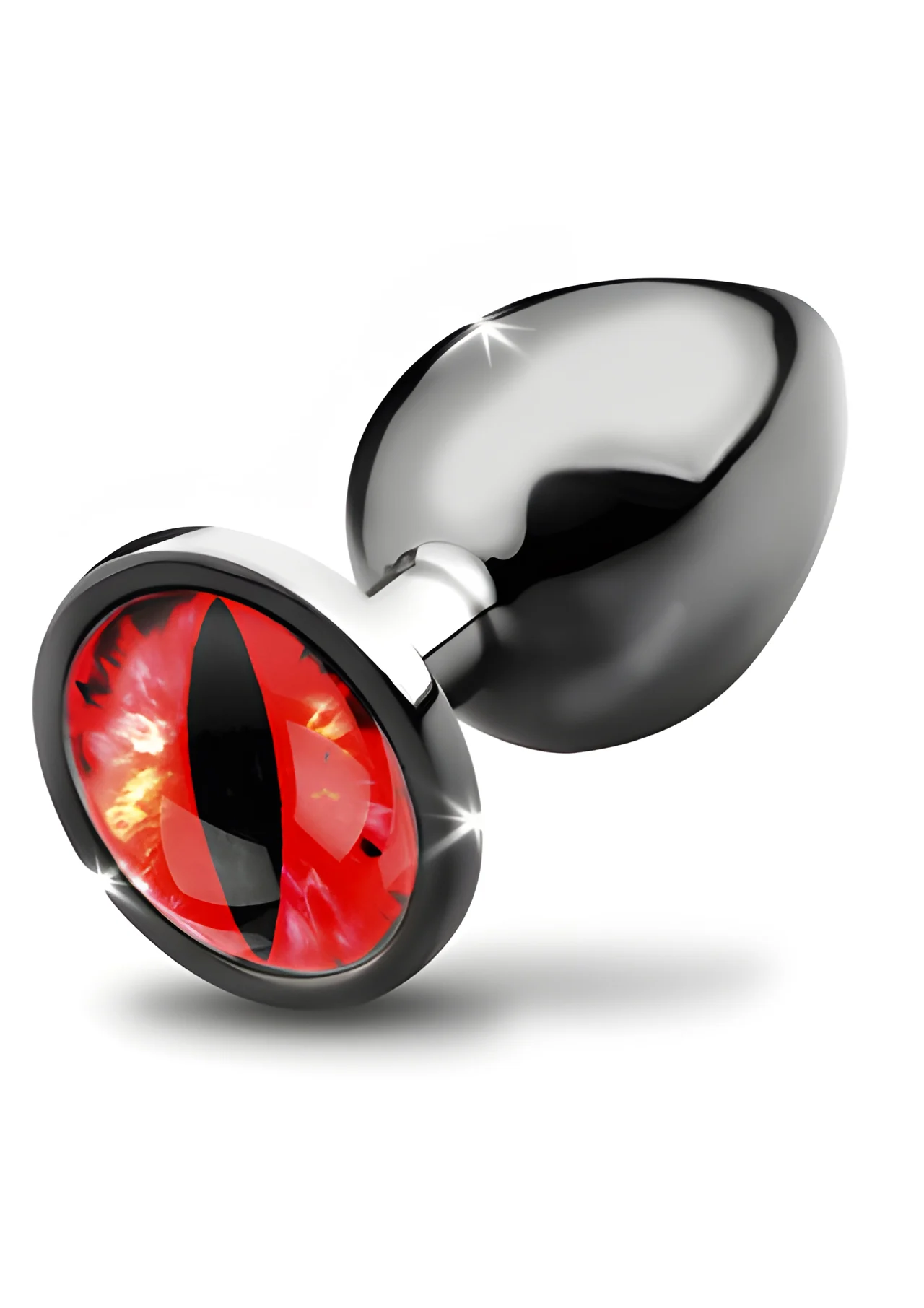 Sinister Eye Red Eye Metal Butt Plug Large