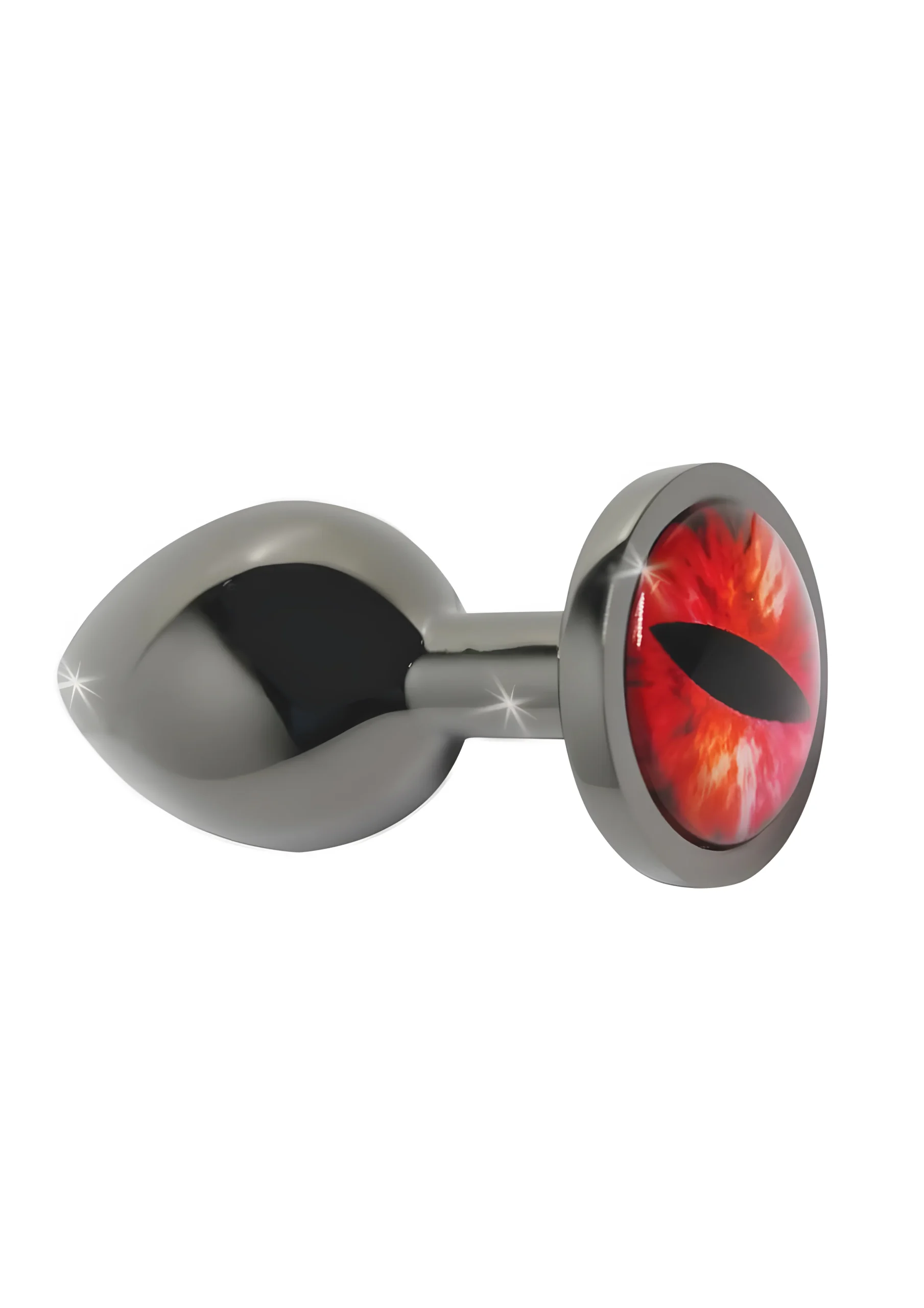 Sinister Eye Red Eye Metal Butt Plug Medium