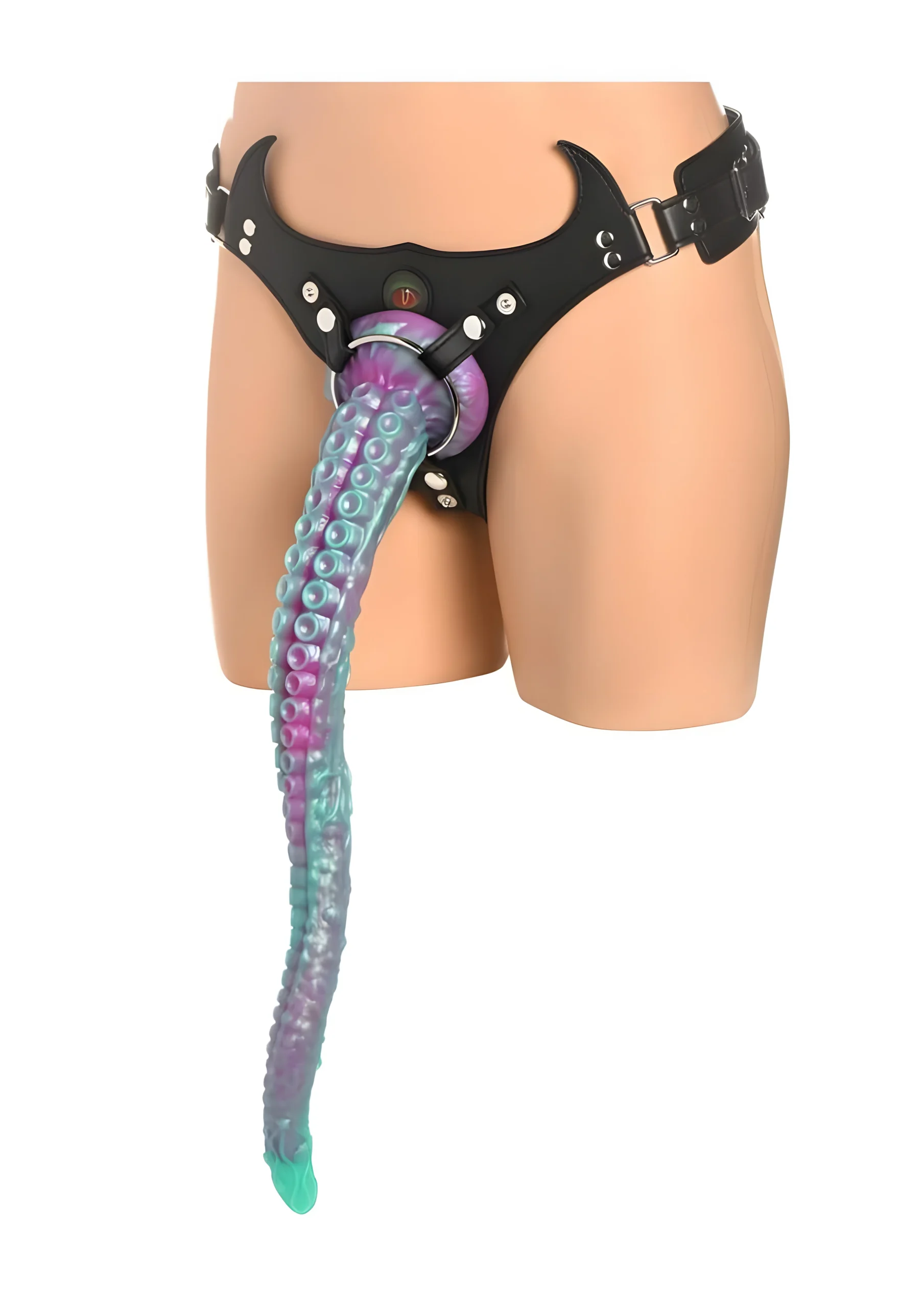 Tenta Harness Silicone Dildo with Harness