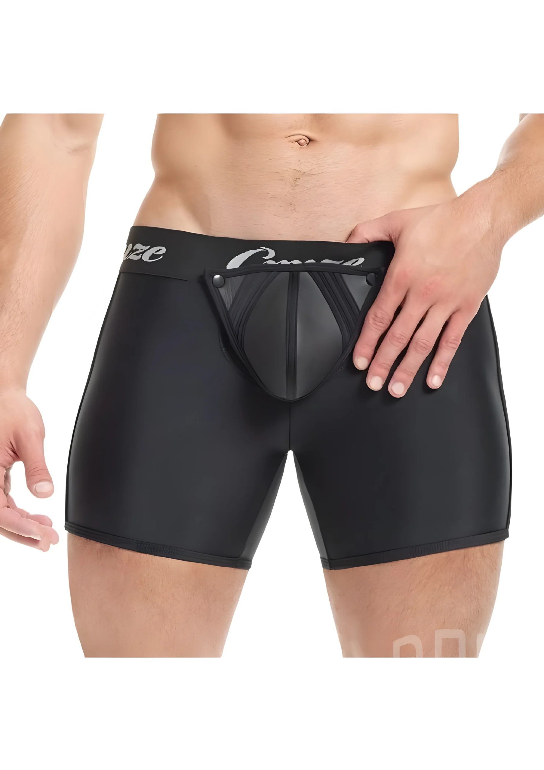 Snap Down Neoprene Bike Shorts with C Ring Small Medium