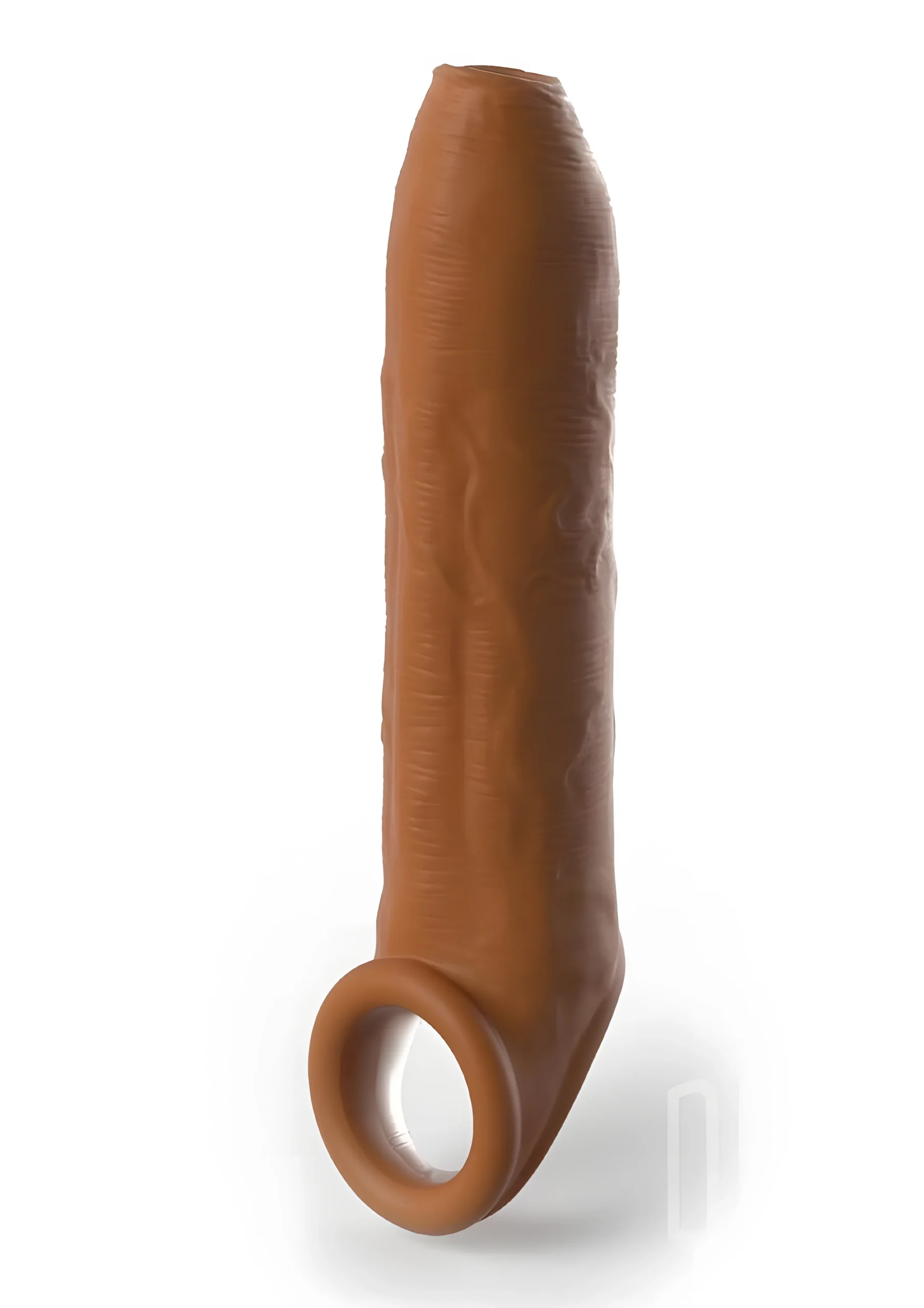 Fantasy X-Tension Elite Silicone Extension Sleeve 7 Inch Caramel