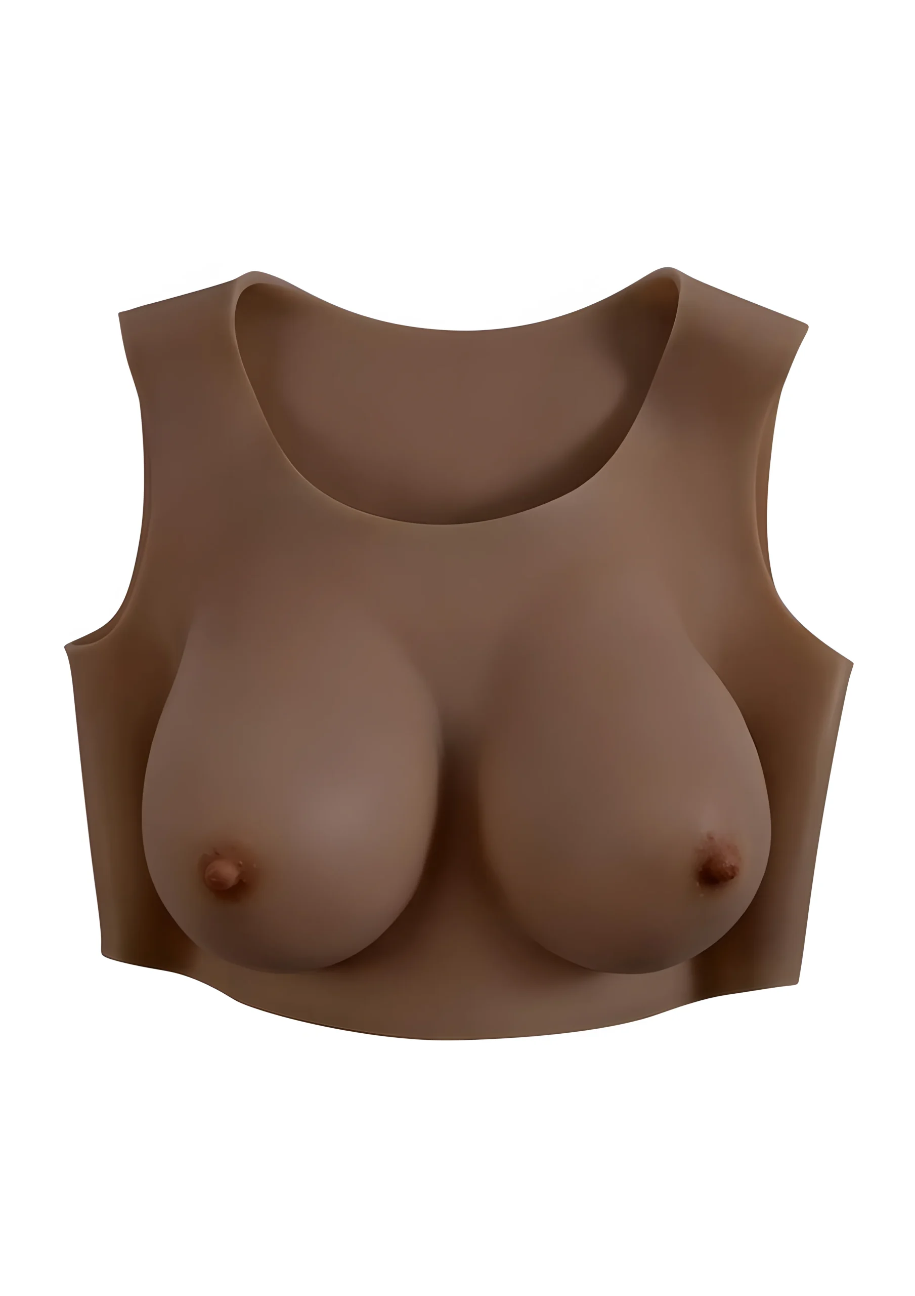 Dark D-Cup Wearable Breast Plate