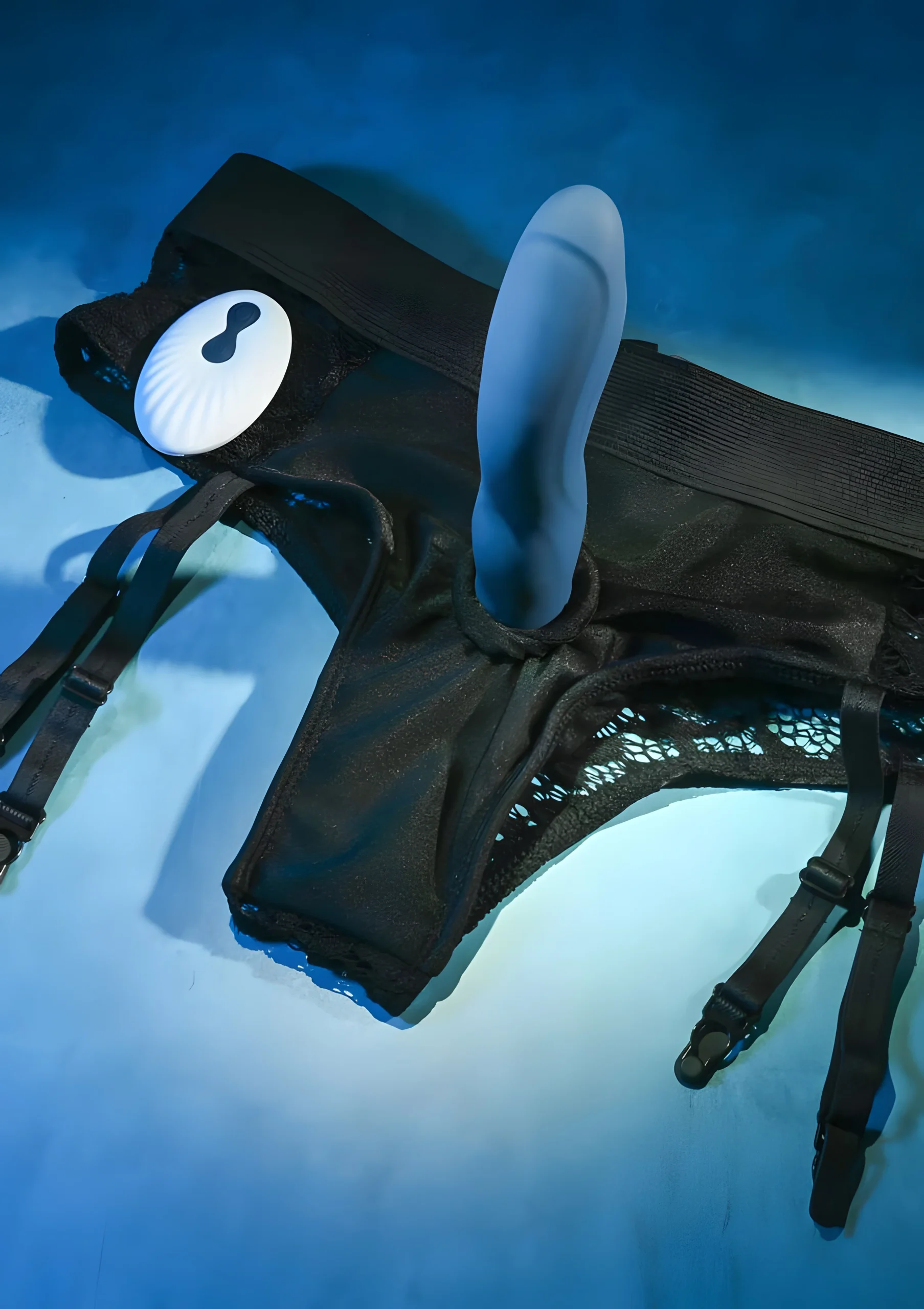 Snuggle Up Garter Panty Strap-On Harness