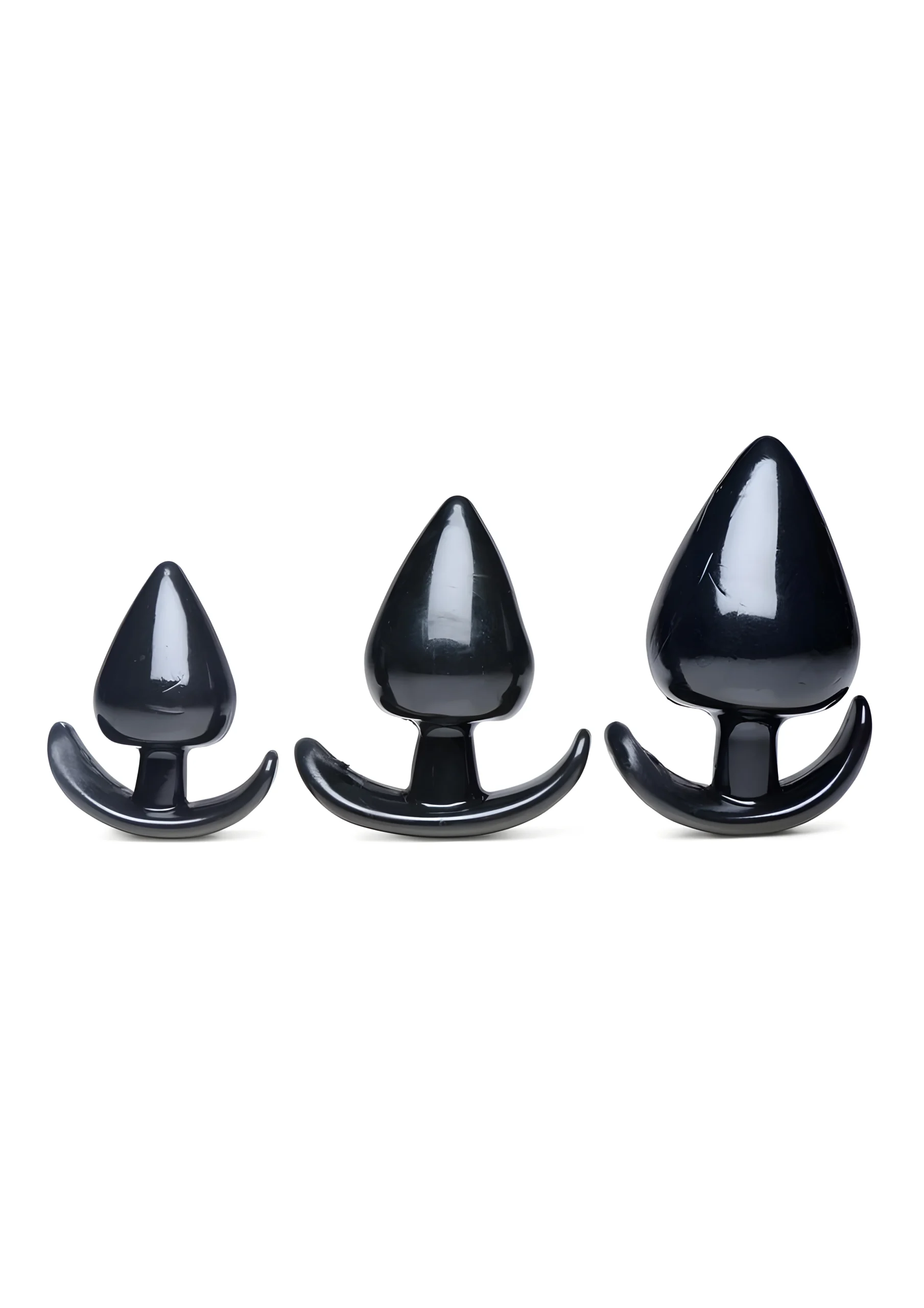 Triple Spades Anal Plug Set