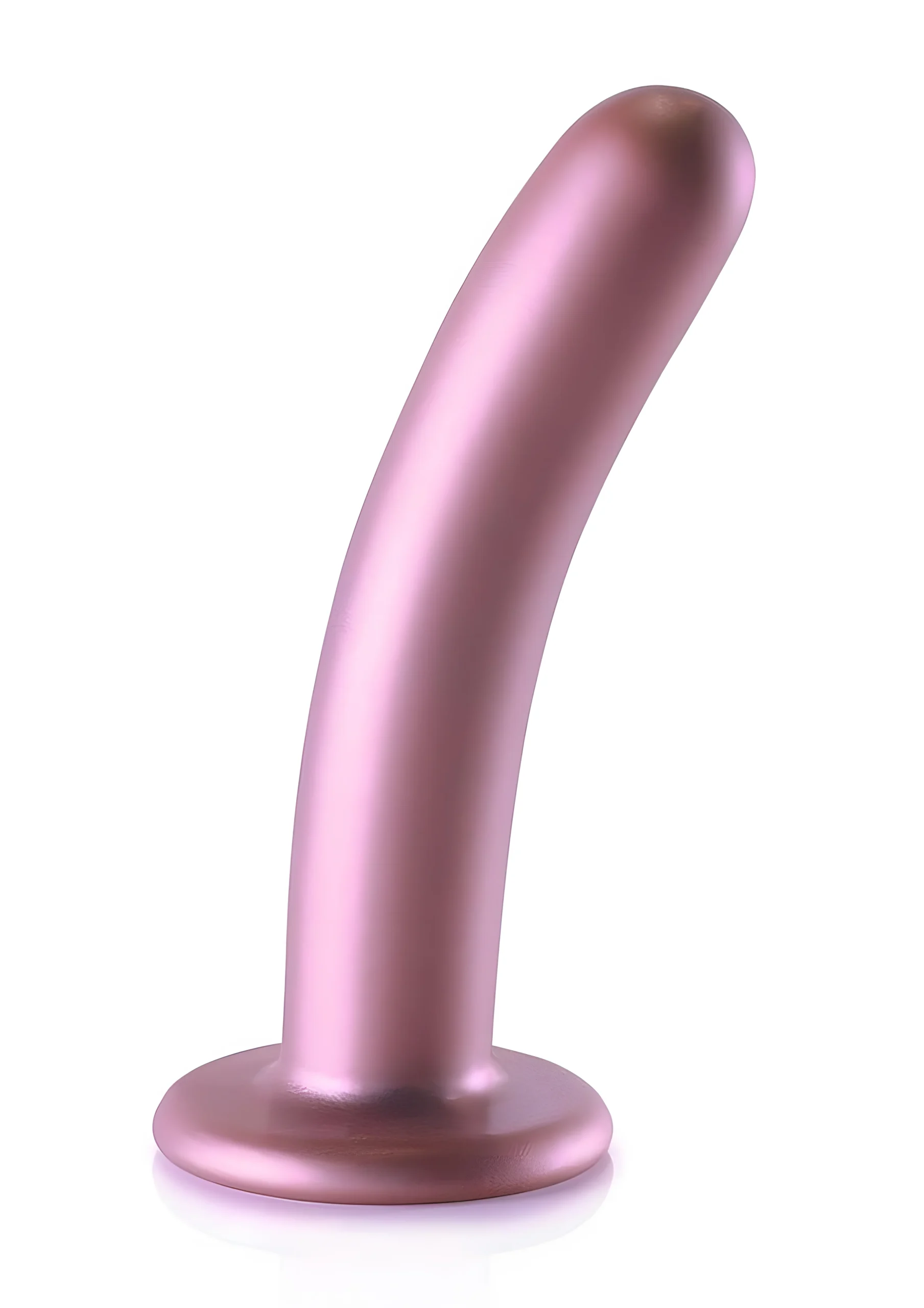 Smooth G-Spot Dildo 6 Inch Rose Gold