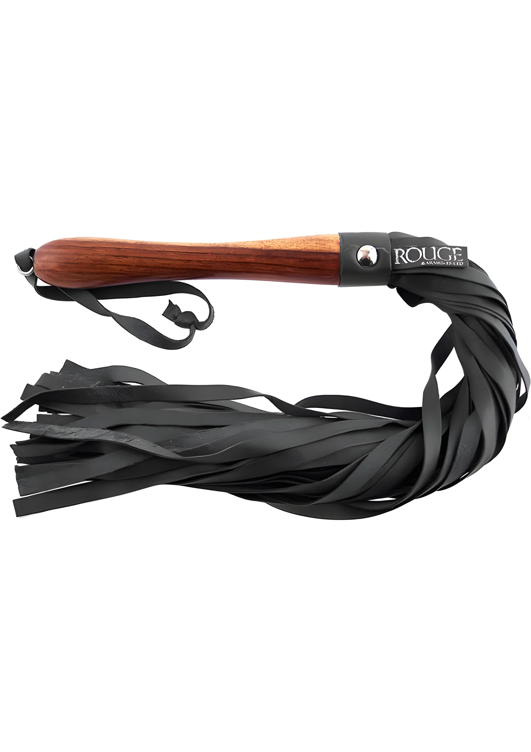 Wood Handled Leather Flogger