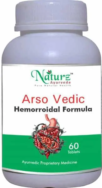 Order Naturz Ayurveda Arso Vedic – 60 Tablets (Pack Of 4) Online Shop Now
