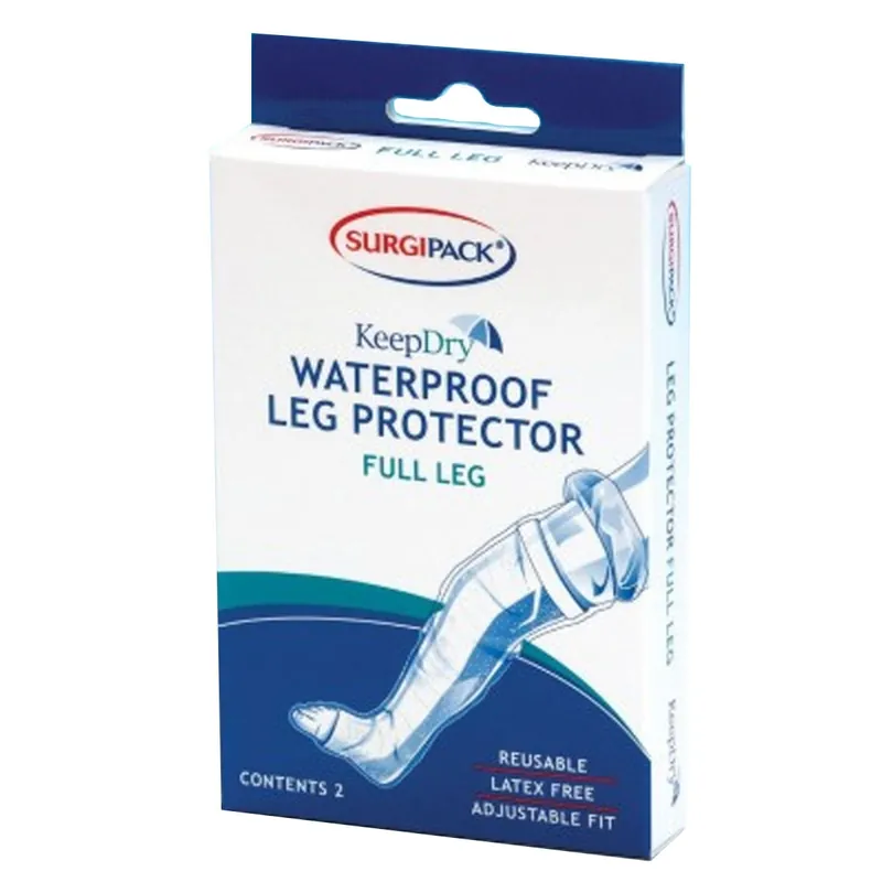 Trending Surgipack Keep Dry Waterproof Protector Full Leg 2 Pack