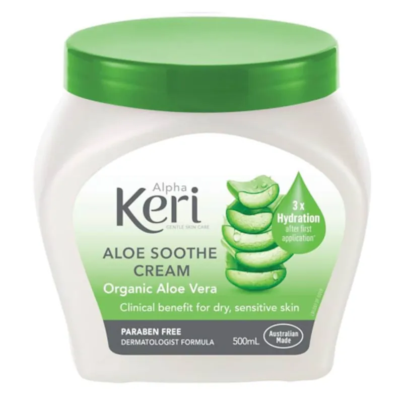 Fresh Stock Alpha Keri Aloe Cream 500ml