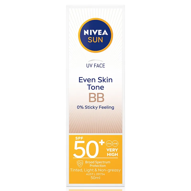 Nivea Sun UV Face BB Cream SPF50 50ml Affordable