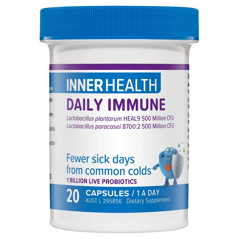 Direct From Factory Inner Health Daily Immune Probiotic 20 Capsules