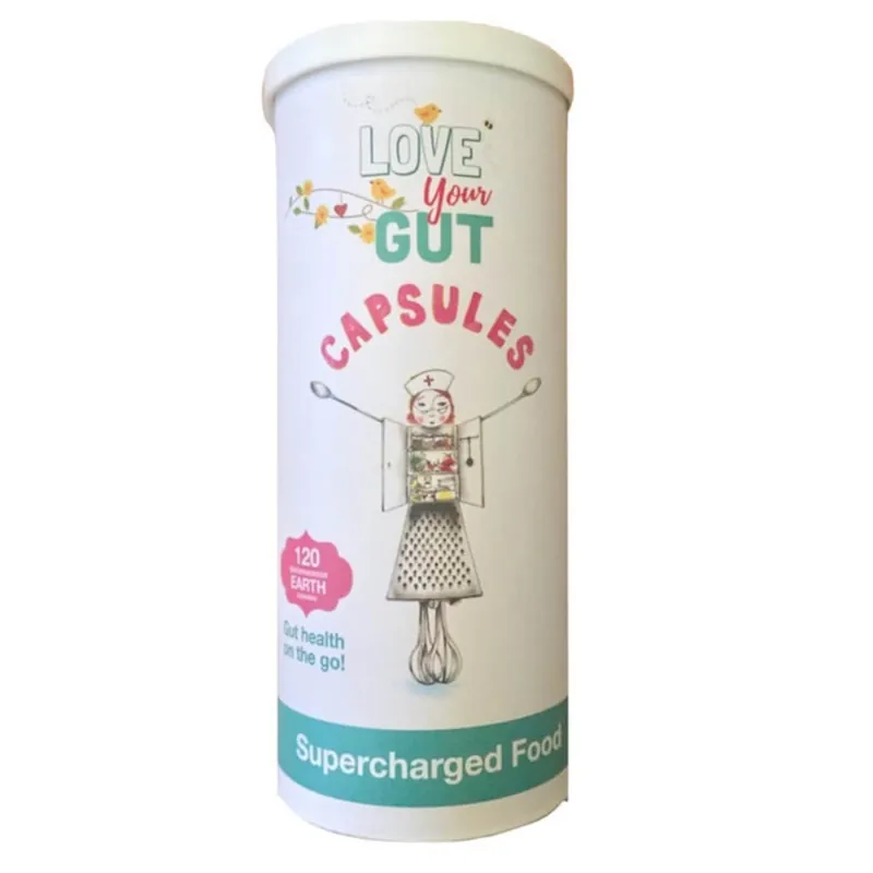 Supercharged Food Love Your Gut 120 Capsules Certified