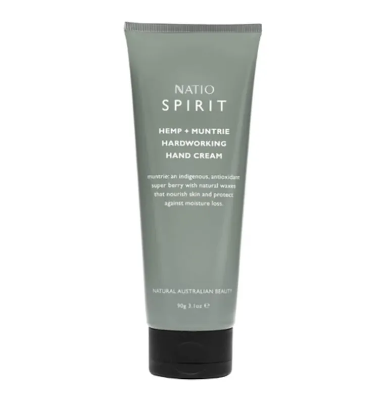 Natio Spirit Hemp + Muntrie Hardworking Hand Cream 90g Discount