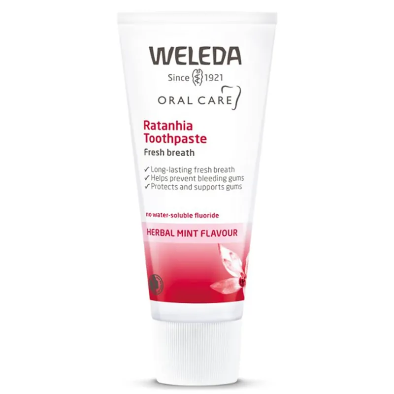 Worldwide Shipping Weleda Ratanhia Toothpaste 75ml