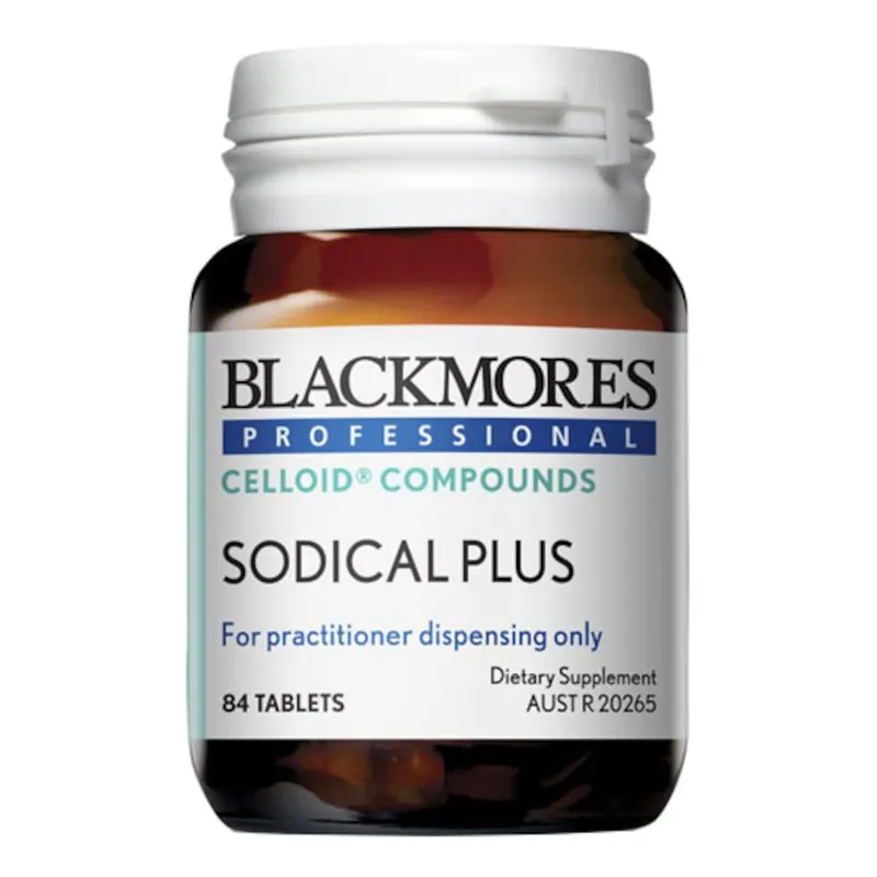 Blackmores Professional Sodical Plus 84 Tablets Modern