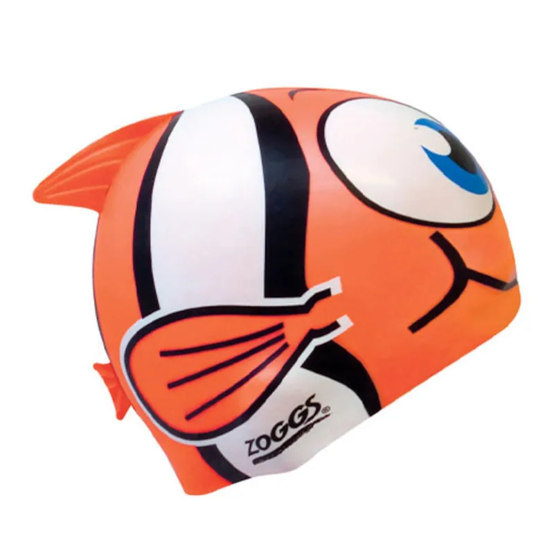 Last Chance Zoggs Junior Character Swim Cap Sea Animals Assorted Colours