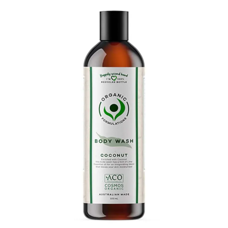 Organic Formulations Coconut Body Wash 500ml Sale