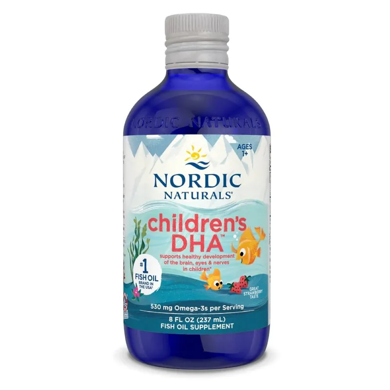 Same Day Shipping Nordic Naturals Childrens DHA Strawberry (237ml)