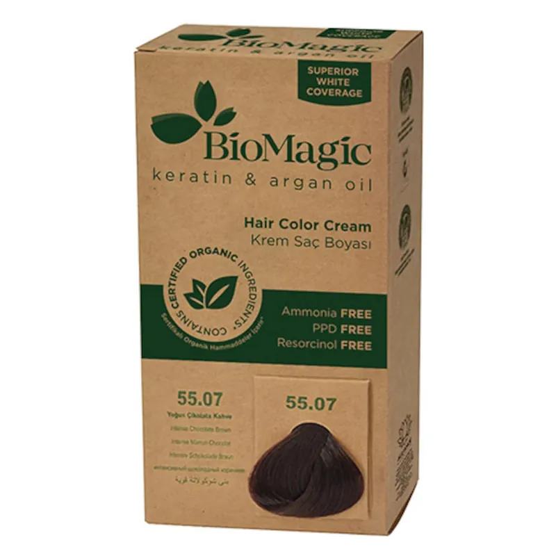 Big Sale Bio Magic Hair Colour Cream Intense Chocolate Brown 55.07