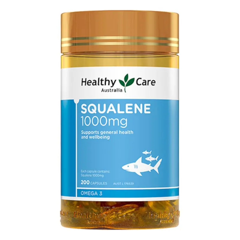 Healthy Care Squalene 1000mg 200 Capsules Must Have