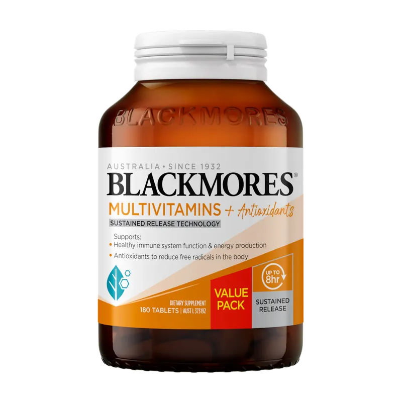 Blackmores Sustained Release Multi + Antioxidants 180 Tablets Big Sale