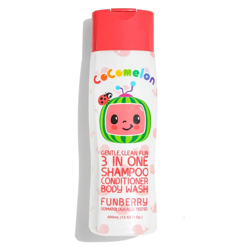 Luxury CoComelon 3 in 1 Shampoo Conditioner and Body Wash 400ml