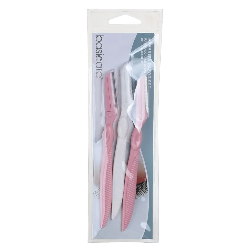 Markdown Basicare Eyebrow Razor 3 Pack