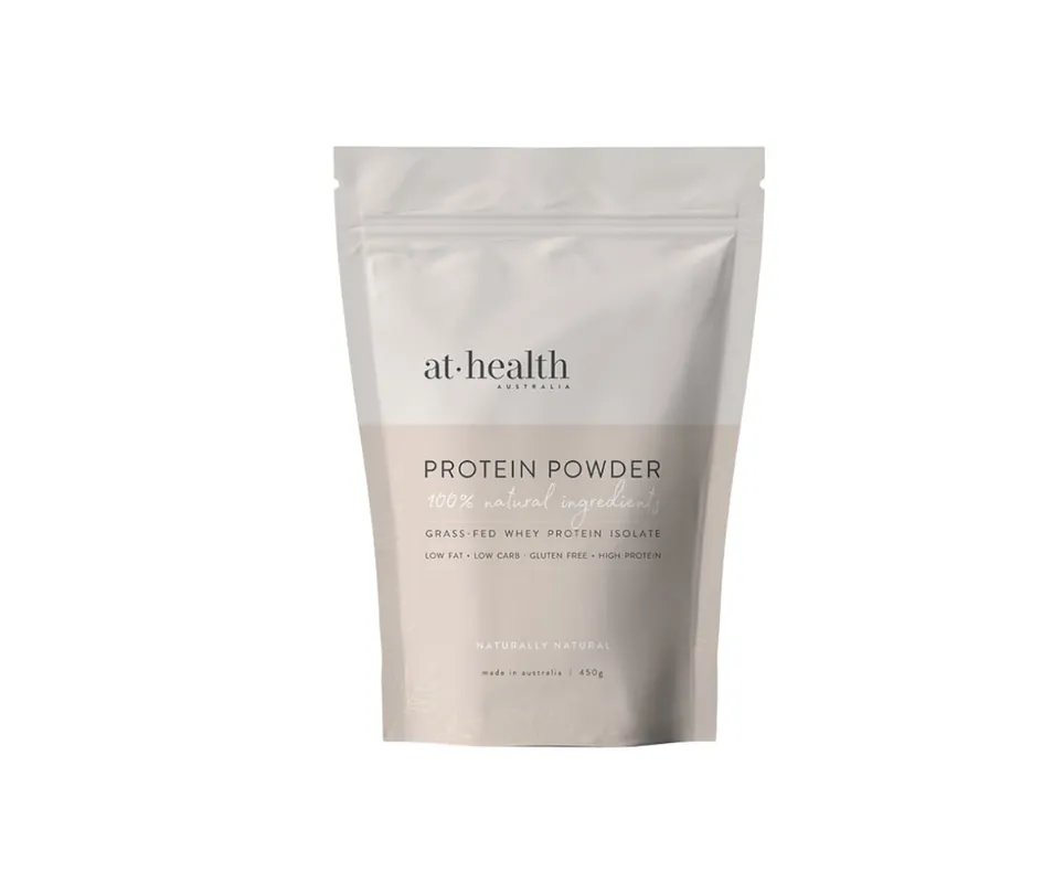 Clearance At Health Australia Naturally Natural Grass-Fed Whey Protein Isolate 450g