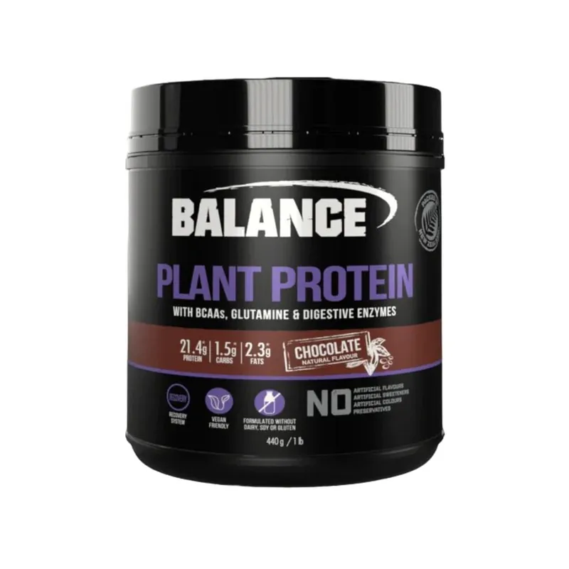 Professional Grade Balance Plant Protein Powder Chocolate 440g