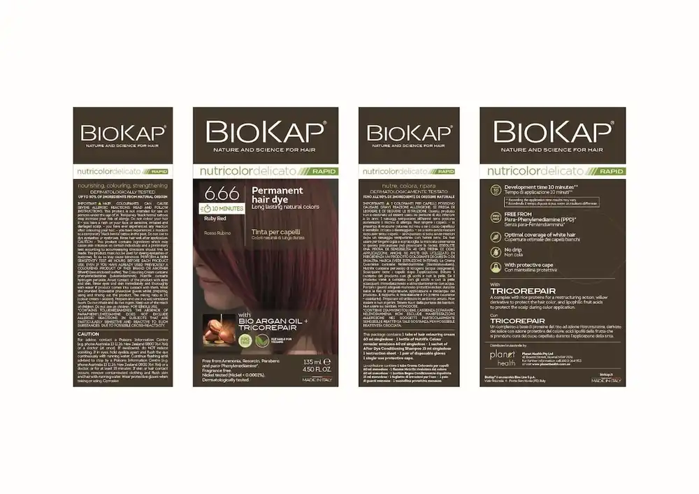 Biokap Rapid 6.66 Ruby Red Hair Colour 135ml Editor’s Pick
