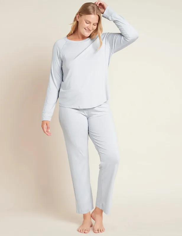Boody Goodnight Raglan Sleep Top – Dove / L While Supplies Last