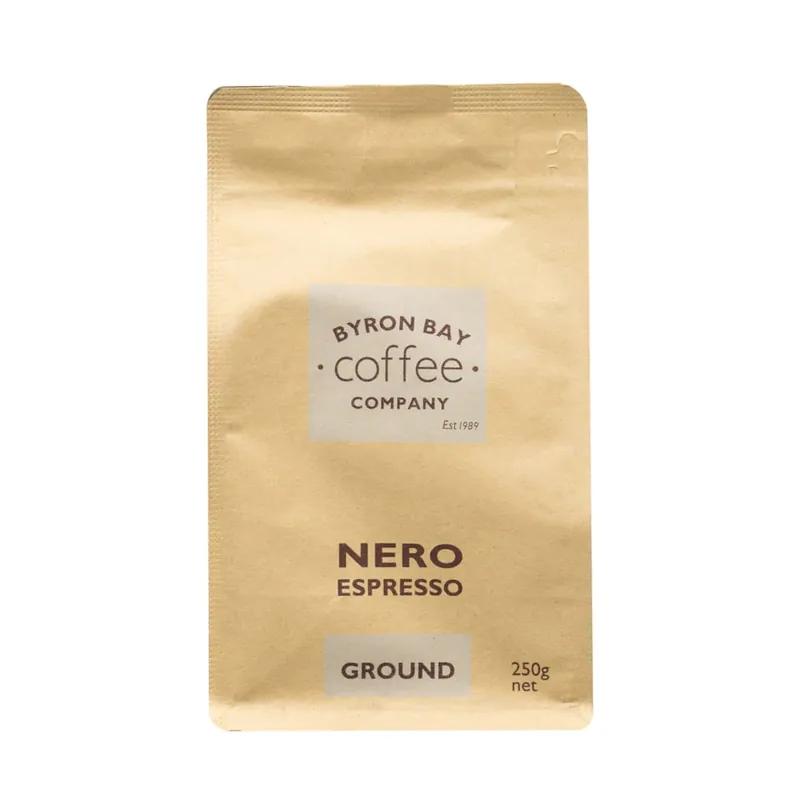 Byron Bay Coffee Company Nero Espresso Ground 250g In Demand