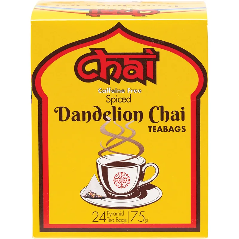 Chai Spiced Dandelion Chai Tea Bags 24 Pack Best Seller