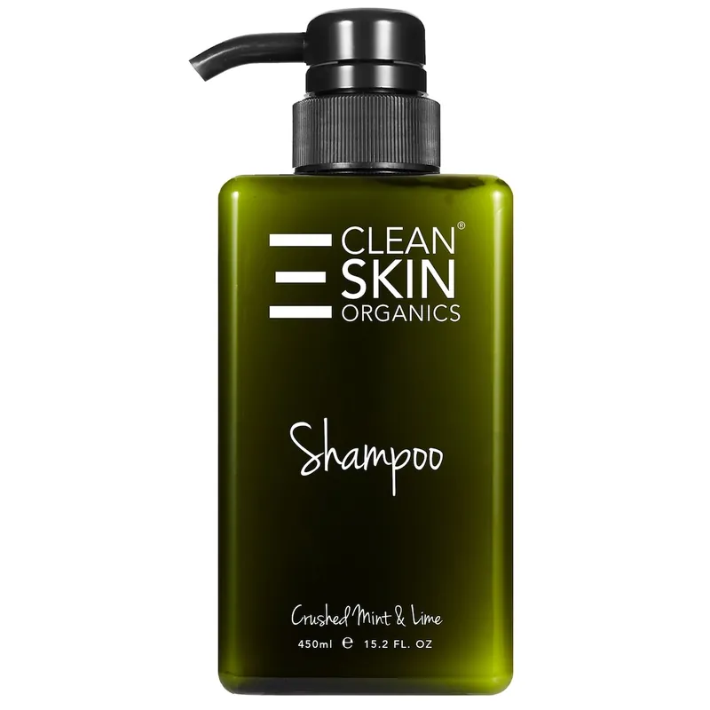 Must Have Clean Skin Organics Shampoo Crushed Mint and Lime 450ml