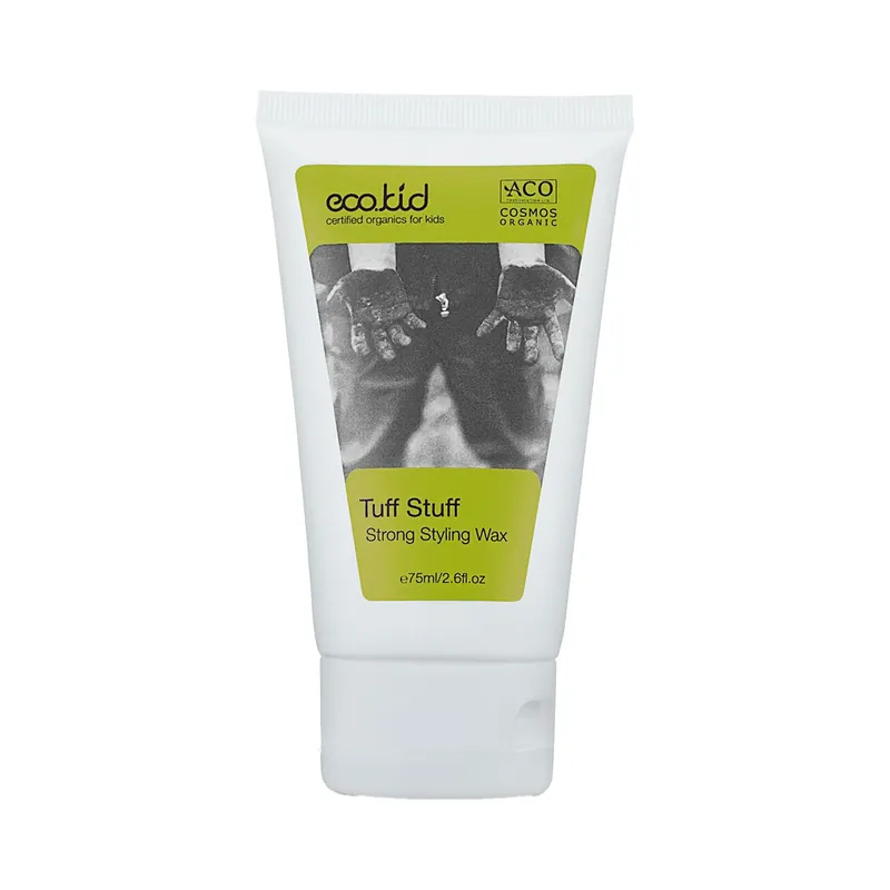 Money Back Guarantee Eco.kid Organics Tuff Stuff Strong Styling Wax 75g