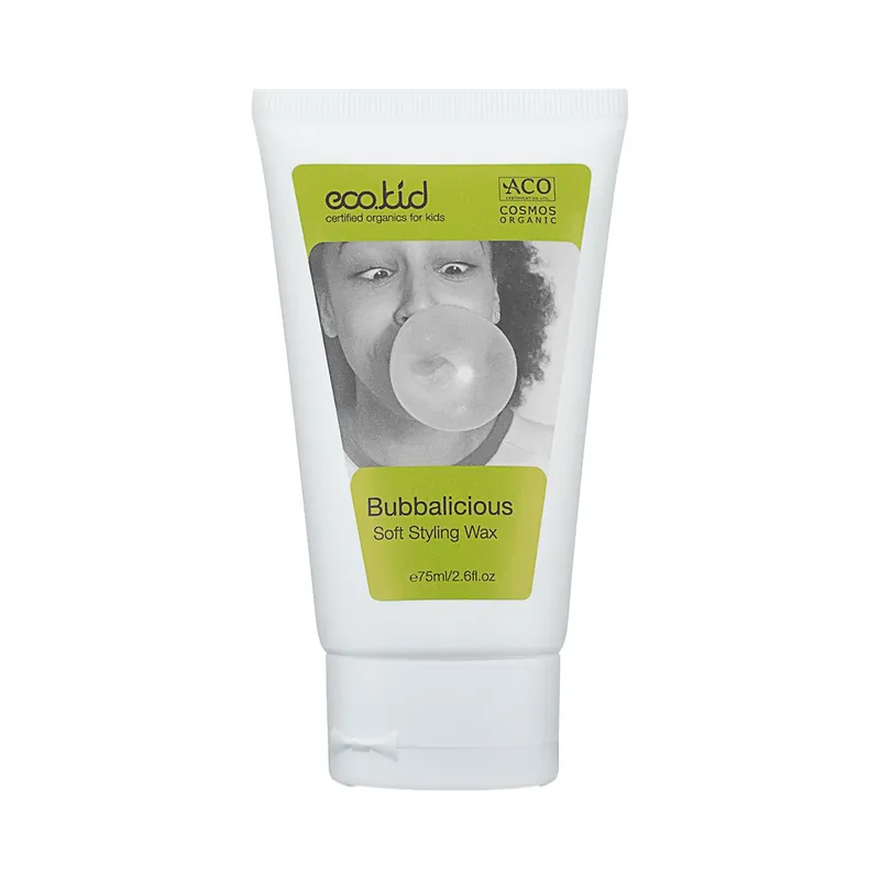 While Supplies Last Eco.kid Organics Bubbalicious Soft Styling Wax 75g