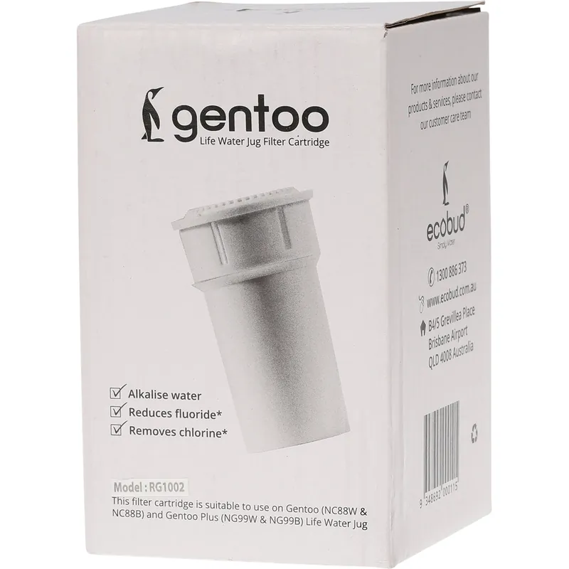 Ecobud Gentoo Jug Filter Replacement Cartridge Crafted