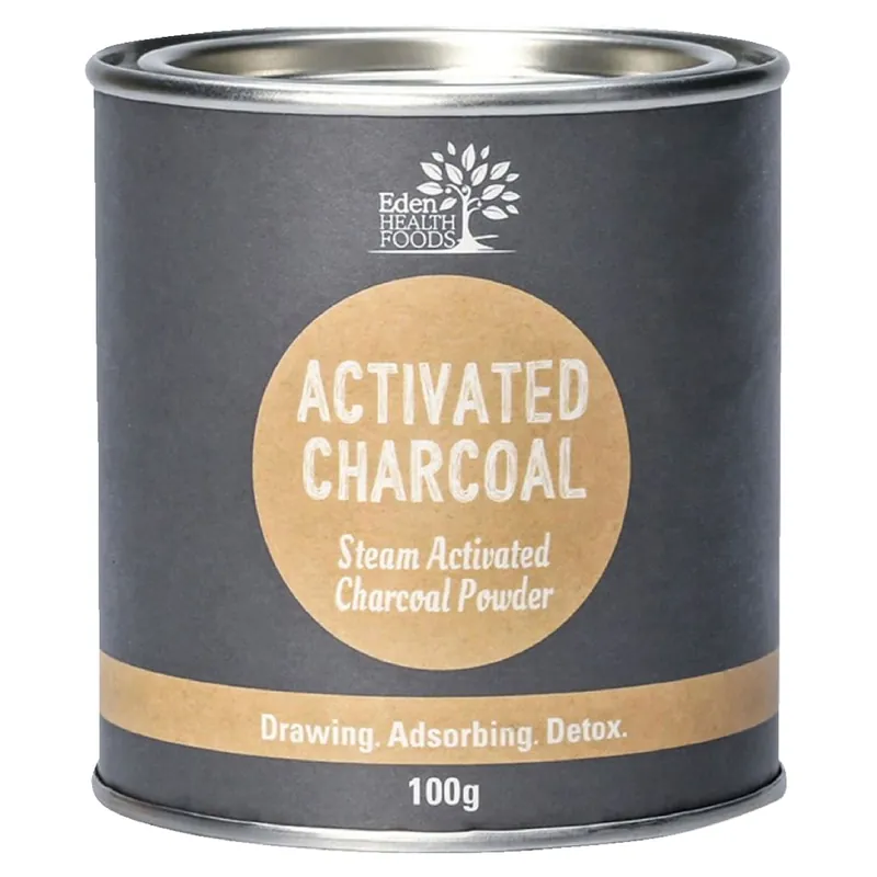 Eden Healthfoods Steam Activated Charcoal Powder 100g Deal
