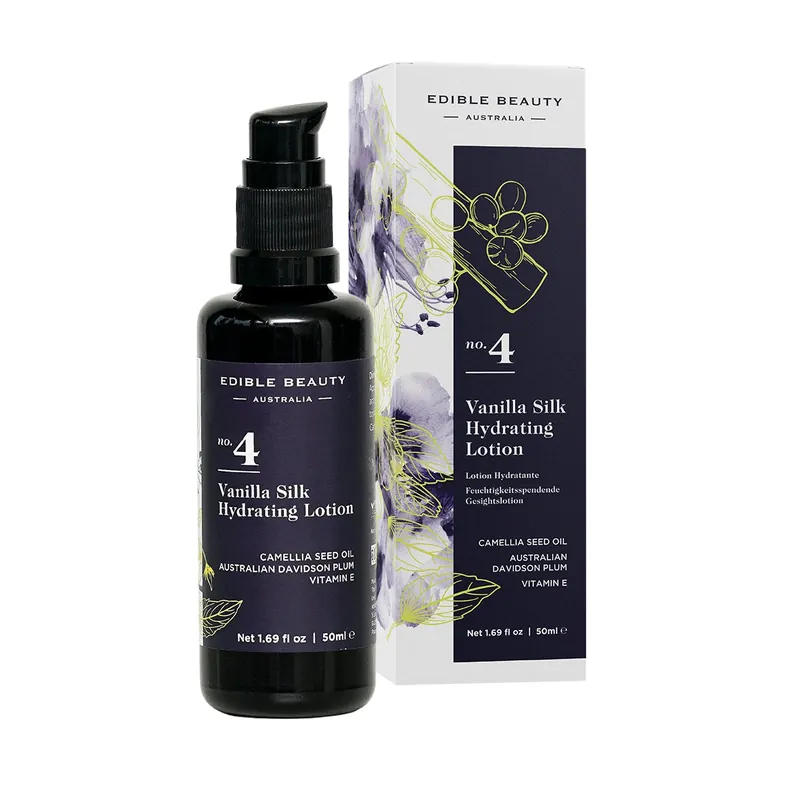 Money Back Guarantee Edible Beauty Australia No. 4 Vanilla Silk Hydrating Lotion 50ml