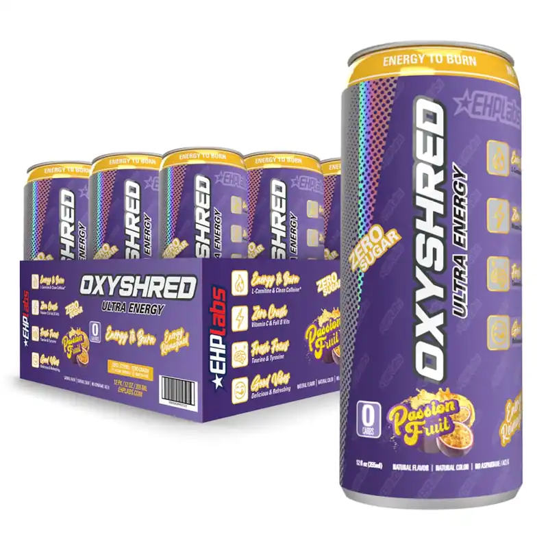 Factory Price EHPlabs OxyShred Ultra Energy RTD Passionfruit 12 x 355ml