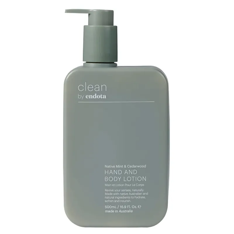 Endota Clean Native Mint & Cedarwood Hand & Body Lotion 500ml Viral