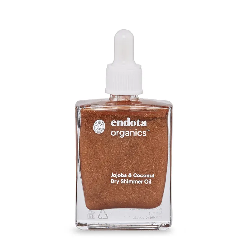 Viral Endota Dry Shimmer Oil Jojoba & Coconut 50ml