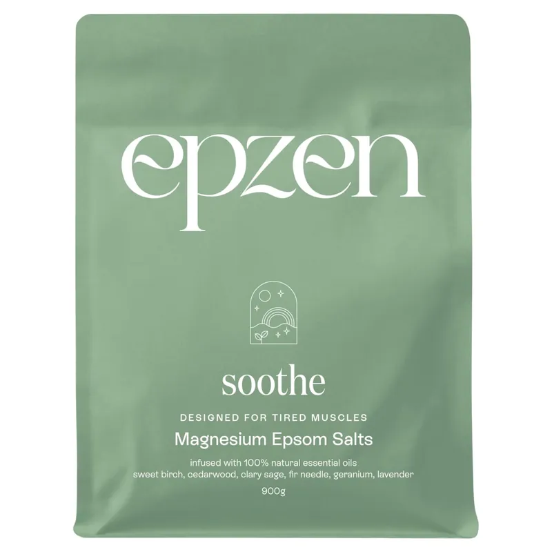 Epzen Soothe Magnesium Bath Crystals 900g Best Seller
