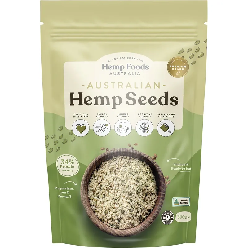 Hemp Foods Australia Australian Hemp Seeds 800g Save Now