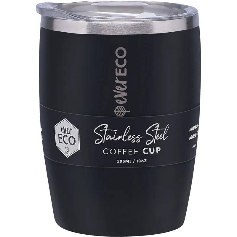 Ever Eco Insulated Coffee Cup Onyx 295ml Price Drop