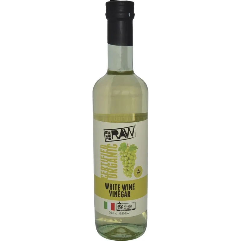 Buy Today Every Bit Organic Raw White Wine Vinegar 500ml